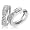 Goldmaid Damen-Creolen 925 Sterlingsilber 14 Zirkonia Me 0447S