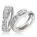 Goldmaid - Me O447S - Boucles d'Oreille Femme - Argent 925/1000 - Tour 10 Oxyde de Zirconiums Blancs
