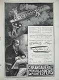 1885 Advertisement Brandauer Circular Pointed Pens