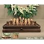 Catherine 15" Chess Set in Solid Hard Wood