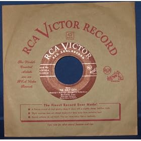 The Holy City/Bless This House (Red Vinyl) 45 (7 Single, 45 Rpm)