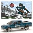 Philadelphia Eagles 2007 Upper Deck Collectibles NFL Ford F-150 Pickup Truck with Sticker