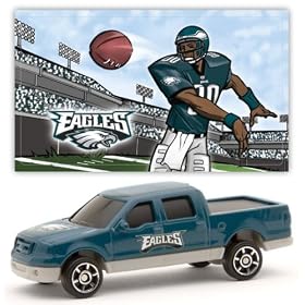 Philadelphia Eagles 2007 Upper Deck Collectibles NFL Ford F-150 Pickup Truck with Sticker by Upper Deck