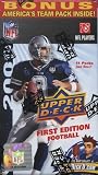 2009 Upper Deck First Edition Football Trading Cards - Blaster Box