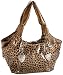 KATHY Van Zeeland One Night Stand Medium Shopper,Gold Leopard,one size