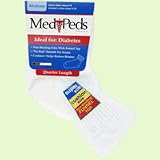 Medipeds Diabetic Quarter Socks