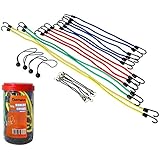 Cartman Bungee Cords Assortment Jar 24 Piece in Jar