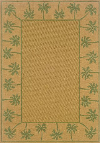 Palm Ii Area Outdoor Area Rug, 7'10