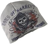 Sons of Anarchy Mens Beanie, Grey, One Size