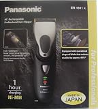 Panasonic Hair Clipper Er1611 Er1611K Er-1611 Newest Model Dual Voltage