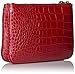 Anne Klein Total Look Small Cross Body, Cherry, One Size