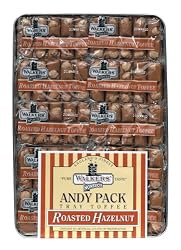 Walkers Roasted Hazelnut Toffee, 3.5-Ounce Packages (Pack of 10)