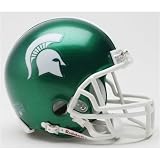Michigan State Spartans Miniature Replica NCAA Helmet w/Z2B Mask