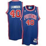 adidas Detroit Pistons #40 Bill Laimbeer Royal Blue Soul Swingman Basketball Jersey