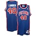 Detroit Pistons Jerseys : adidas Detroit Pistons #40 Bill Laimbeer Royal Blue Hardwood Classic Swingman Basketball Jersey