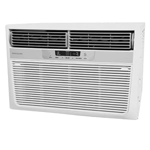 Frigidaire FRA08PZU1 8000 BTU Cool/3500 BTU Heat Compact Window Air Conditioner with Heat