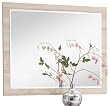 FMD Bozen 3 Specchio per guardaroba, 90.5 x 70 x 2 cm, legno di frassino