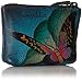 Anuschka Women’s Leather Coin Purse | Genuine Soft Leather | Hand-painted Original Art