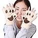 Zeagoo Women's Cute Little Gift Costume Cat Paws Fingerless Gloves