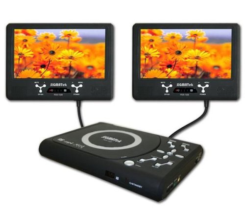 Childrens Toyshop  Electronics : Sigmatek - PDX-1320 Portable DVD Player