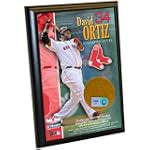 MLB Boston Red Sox David Ortiz 4-by-6-Inch Dirt Plaque