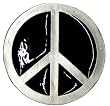 Peace Sign Belt Buckle - Ships in ''24'' Hours!