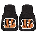 FANMATS 5688 NFL - Cincinnati Bengals Front Car Mat - 2 Piece