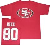 San Francisco 49ers Jerry Rice Reebok Throwback Pro Style T Shirt