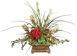 Himalayan Grass and Protea Faux Floral Arrangement