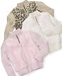 Greendog Little Girl Faux-Fur Cardigan