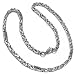 Stainless Steel Mechanic Style Byzantine Mens Link Chain Necklace Lobster Clasp (5.5 MM Width x 20 Inch Length)
