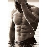 (24x36) Get Wet Sexy Six-Pack Guy Photo Poster