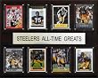 C & I Collectables 1215ATGSTEEL NFL Pittsburgh Steelers All-Time Greats Plaque