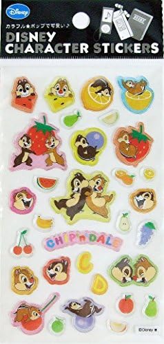 Disney Chip and Dale stickers (fruit) Candy seal
