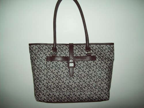 Tommy Hilfiger Faux leather Chocolate Brown
