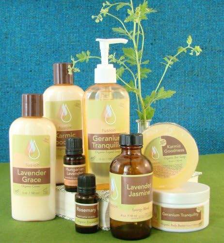 Organic Fusion Organic Liquid Soap, Lavender Grace, 6-Ounce Bottles (Pack of 3)