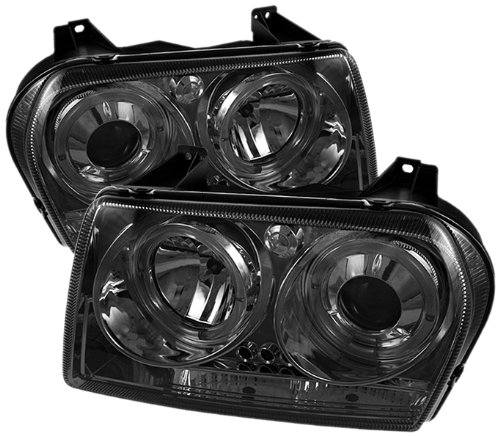 Spyder Auto PRO-YD-C305-HL-SM Smoke Halo LED Projection Headlight