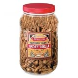 PFY00627 - Honey Wheat Braid Pretzel, Re-usable Jar, 23 oz.