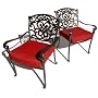 Strathwood St. Thomas Dining Chair Cushion, Set of 2, Garnet