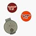 Virginia Tech Hokies Hat Clip (Set of 2)