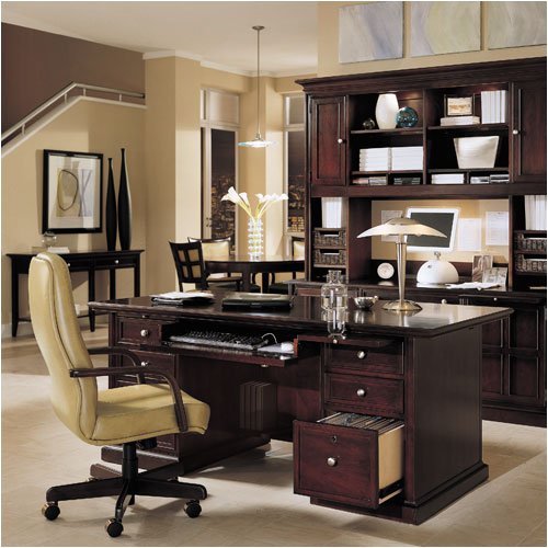 Stanley Furniture American Modern Executive Desk Set 370 Executive Desk Series