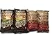 4-pack Variety Pack: Unique Pretzels Whole Grain Sprouted Splits and Sprouted Puffs, 8 Oz. Bags [2 of Each]