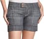 See Thru Soul Women's Cuffed Denim Short,Teruel Wash,26