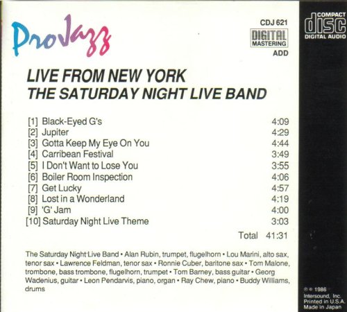 CD-Charts  Music : Live From New York!