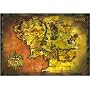 The Lord of the Rings - Movie Poster (Map of Middle Earth)