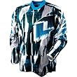 One Industries Twisted Men's Carbon MX Motorcycle Jersey - Blue