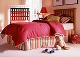 6pc Camp 1830 Full Size Kid Bed in a Bag Comforter Set by visiondecor Furniture