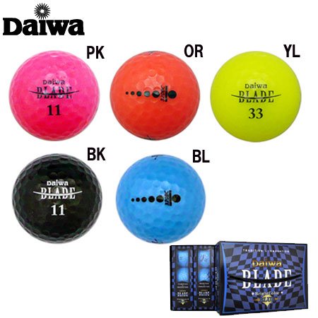 ダイワ BLADE Bright Color ボール 1ダース(12個入り)