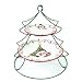 Fitz and Floyd Cheers Tiered Holder with Plates