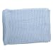 Baby Cellular Allergy Free 100% Cotton Pram (Pushchair) Blanket (6 Colors) (30 Inches x 40 Inches (approx)) (Blue)
